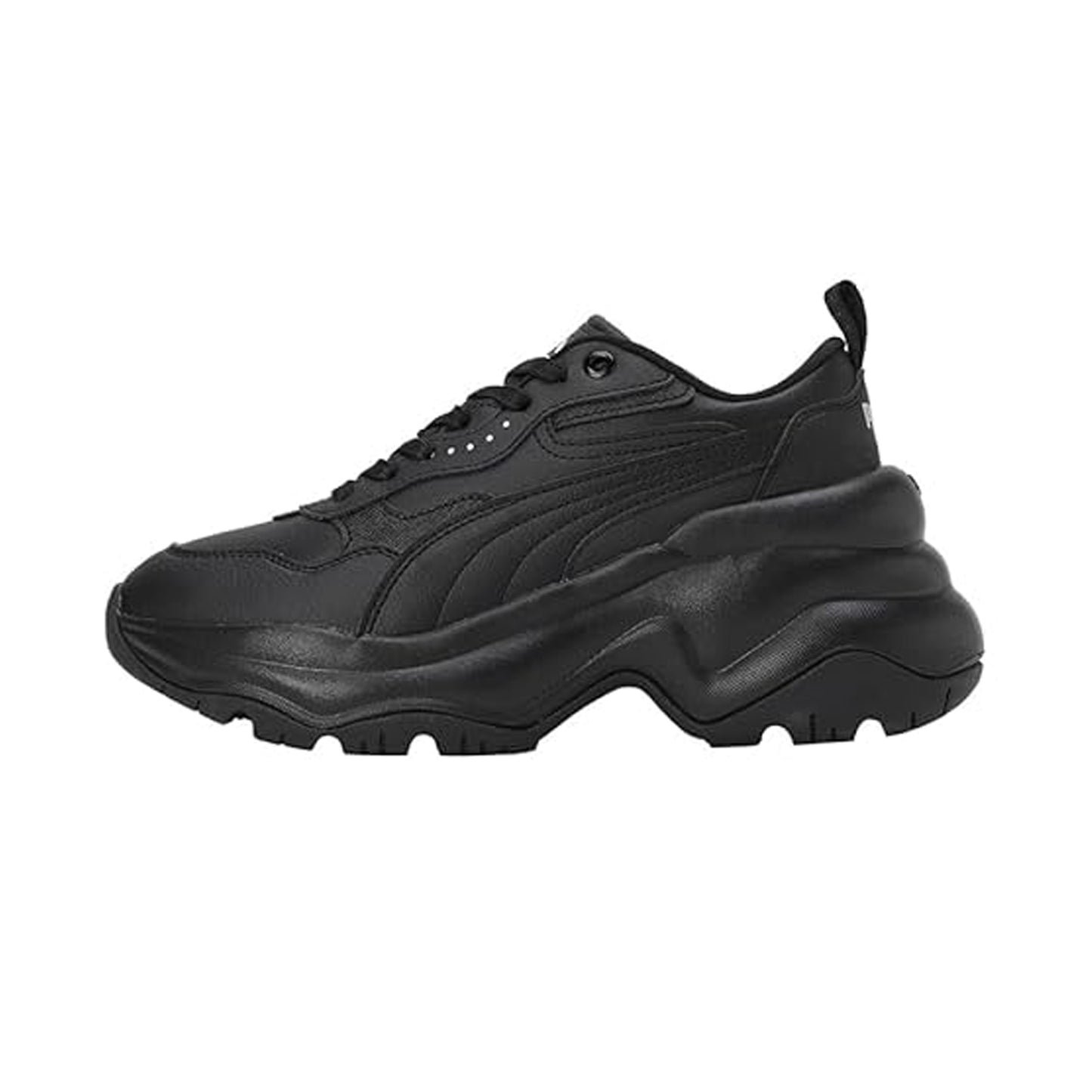 Black - Back - Puma Womens-Ladies Cilia Trainers