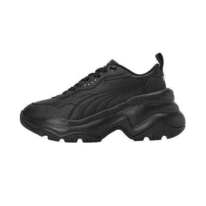 Black - Back - Puma Womens-Ladies Cilia Trainers
