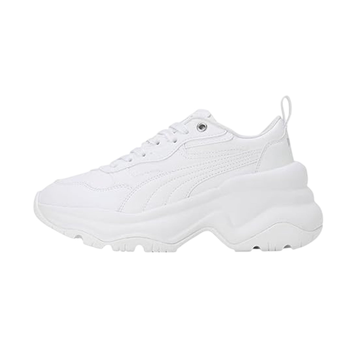 White - Back - Puma Womens-Ladies Cilia Trainers