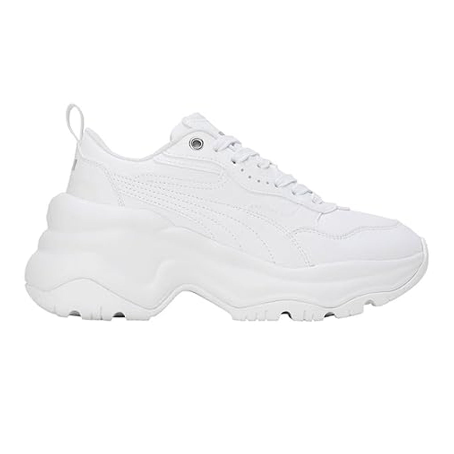 White - Side - Puma Womens-Ladies Cilia Trainers