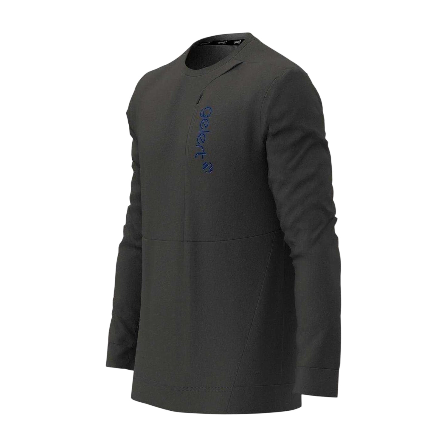 Dark Grey - Side - Gelert Mens Crew Neck Long-Sleeved Sweatshirt