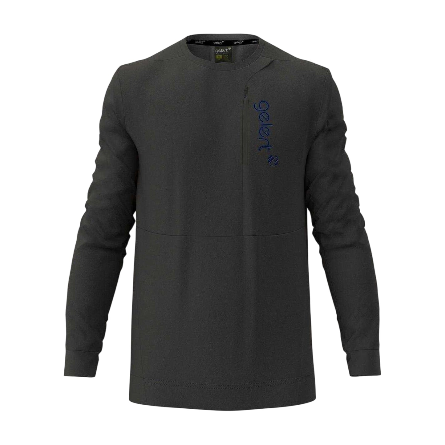 Dark Grey - Front - Gelert Mens Crew Neck Long-Sleeved Sweatshirt