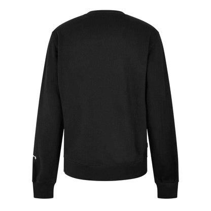 Black - Back - Money Mens Combo Patch Crew Neck Sweatshirt