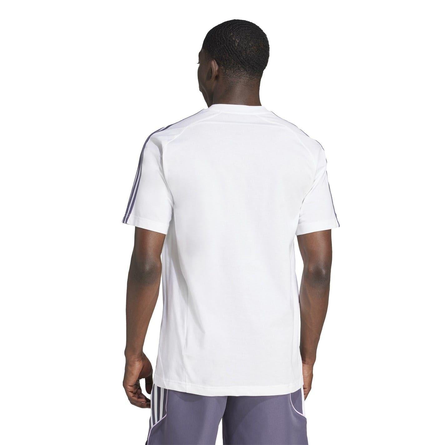 White - Back - Adidas Mens Manchester United FC T-Shirt