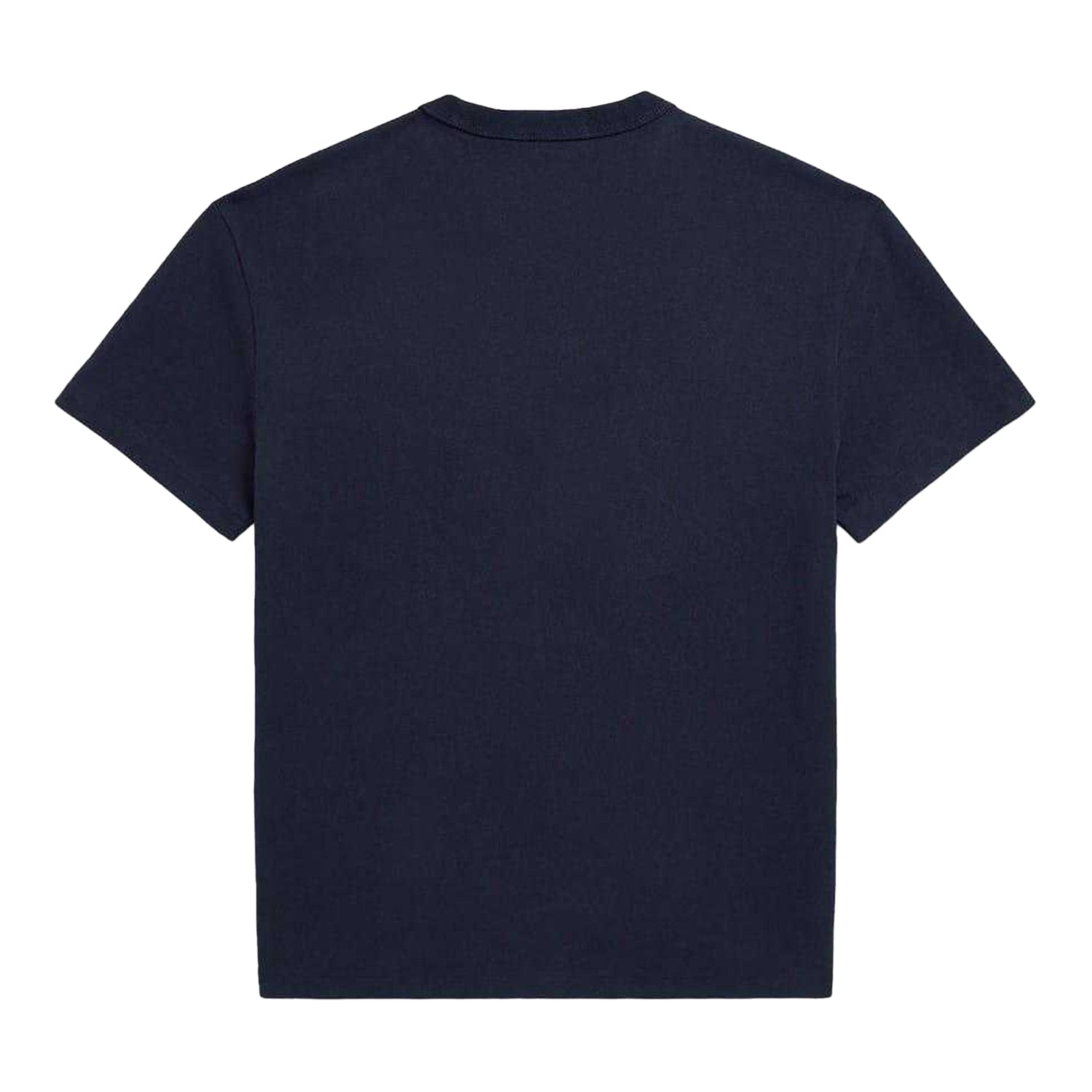 Navy - Back - Ralph Lauren Mens Polo Flag Logo T-Shirt