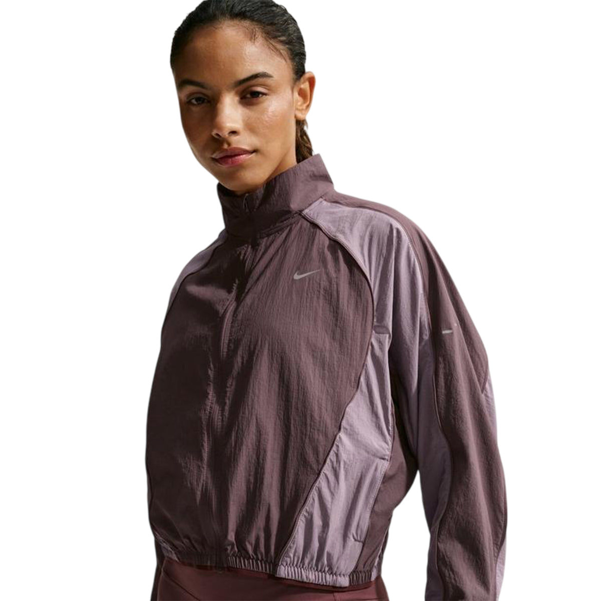 Tattoo-Violet - Side - Nike Womens-Ladies Repel Packable Running Jacket