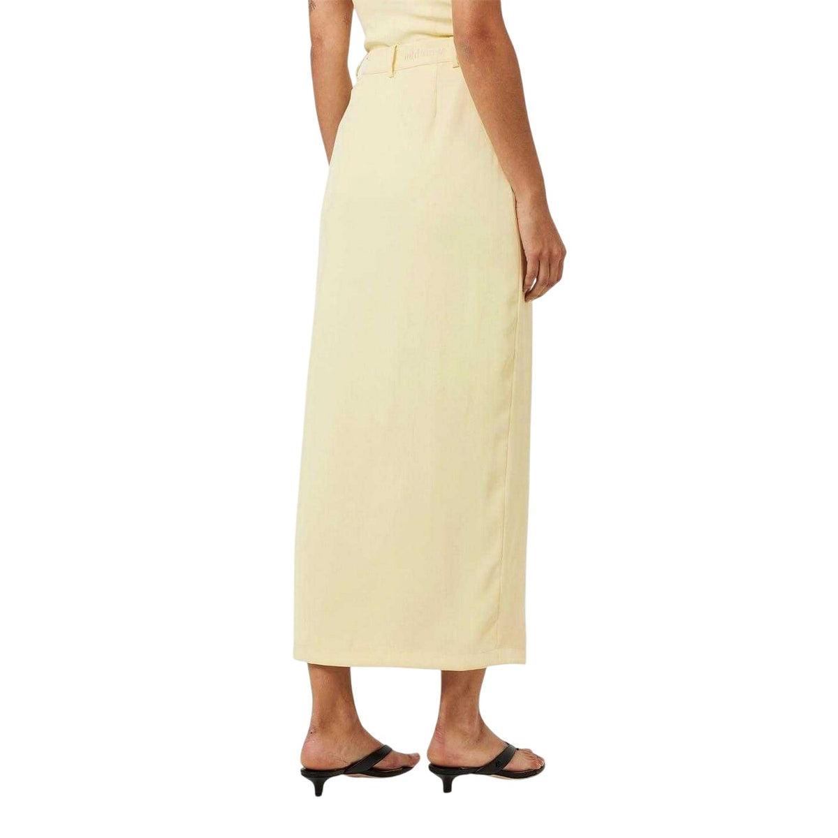 Lime Cream - Lifestyle - Muse Womens-Ladies The Ultimate Muse Fitted Midi Skirt