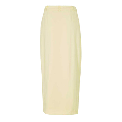 Lime Cream - Front - Muse Womens-Ladies The Ultimate Muse Fitted Midi Skirt