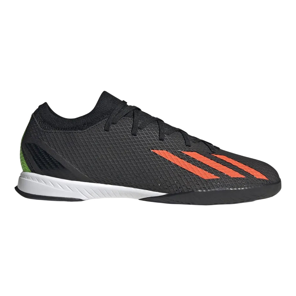 Black-Red - Front - Adidas Mens X Speedportal.3 Indoor Football Boots