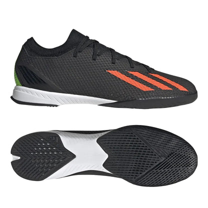 Black-Red - Close up - Adidas Mens X Speedportal.3 Indoor Football Boots