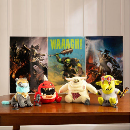 Green - Pack Shot - Warhammer 40K Spanna Grot Character Plush Toy