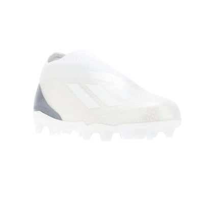 White - Side - Adidas Boys X Speedportal.3 LL FG Football Boots