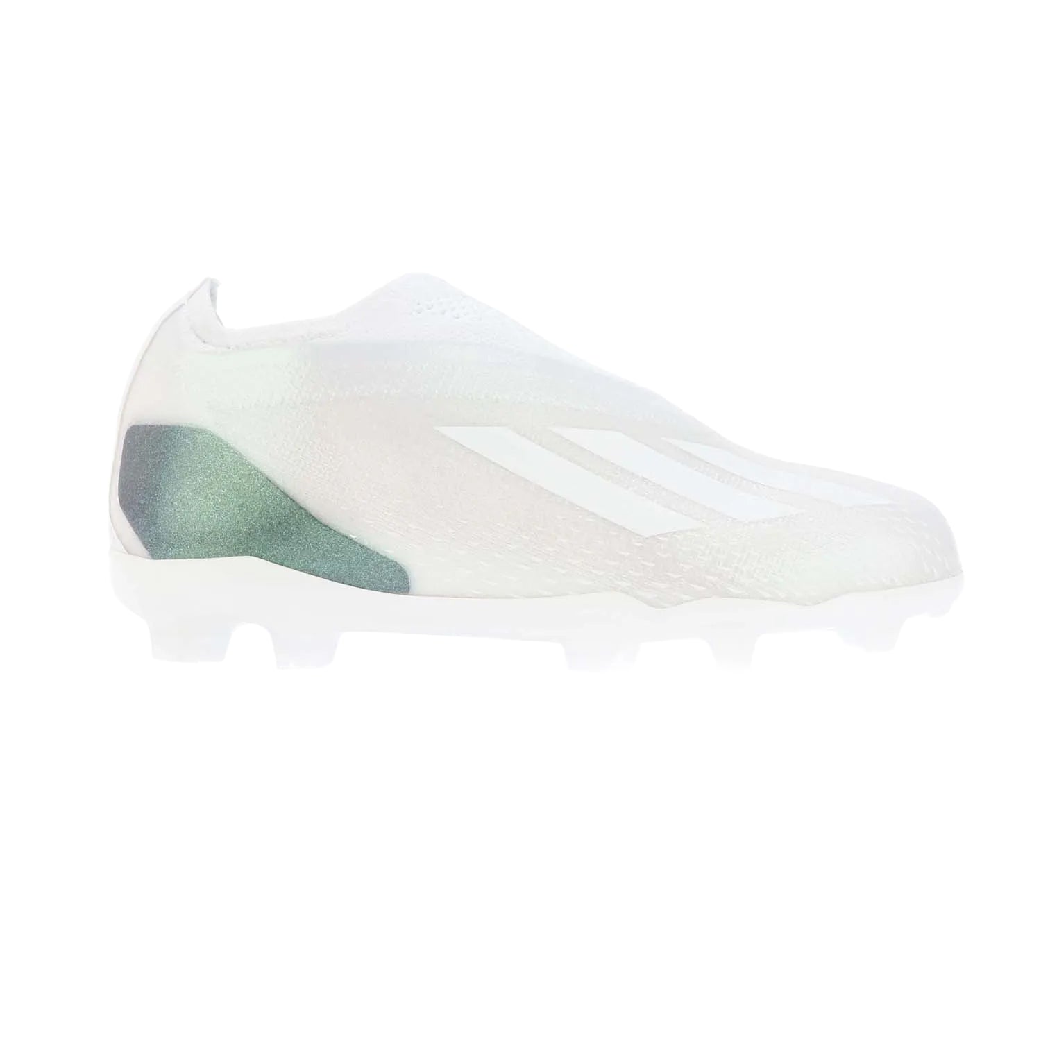 White - Front - Adidas Boys X Speedportal.3 LL FG Football Boots