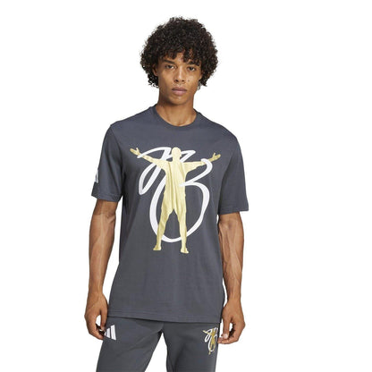 Dark Grey - Lifestyle - Adidas Mens Jude Bellingham T-Shirt