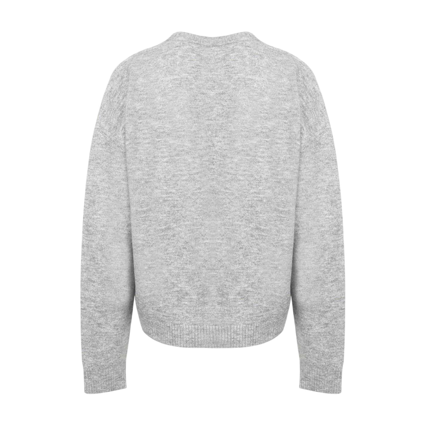 Grey Marl - Back - Jack Wills Mens Signature Crew Neck Sweatshirt