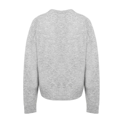 Grey Marl - Back - Jack Wills Mens Signature Crew Neck Sweatshirt