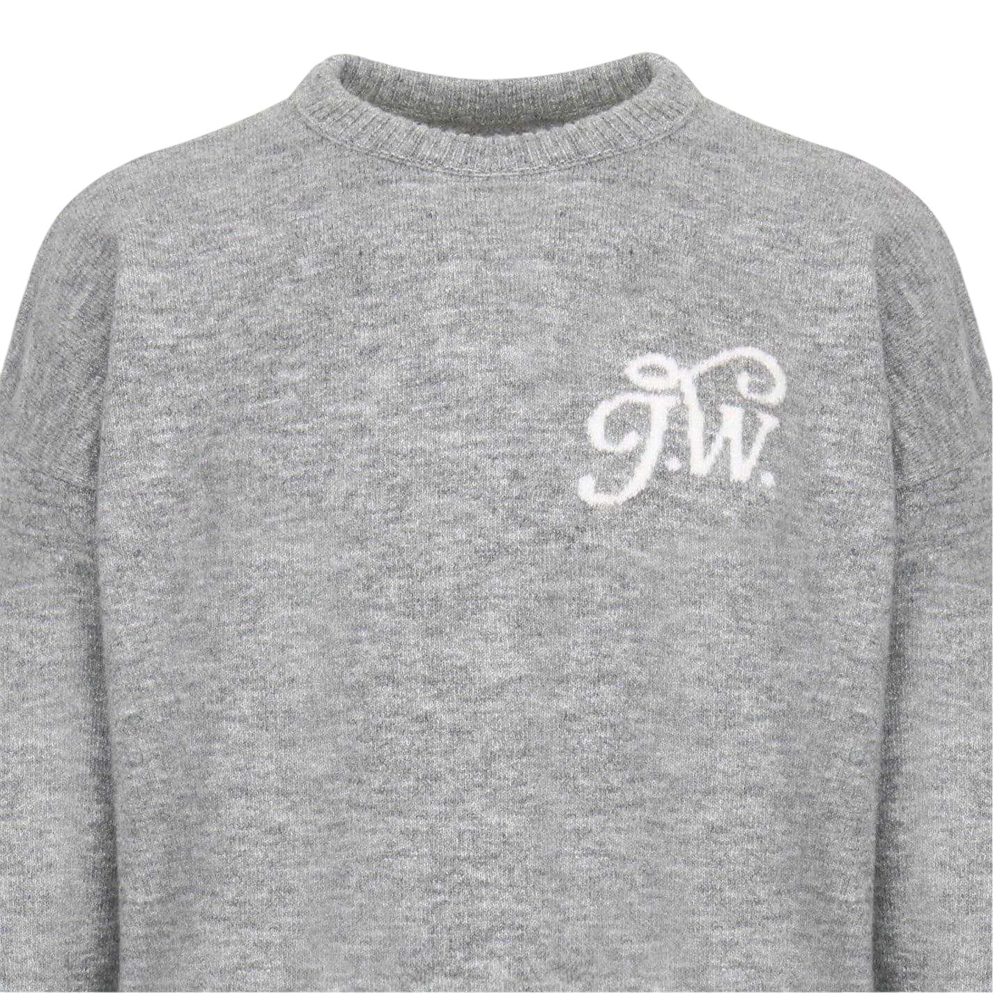 Grey Marl - Side - Jack Wills Mens Signature Crew Neck Sweatshirt