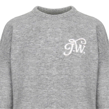 Grey Marl - Side - Jack Wills Mens Signature Crew Neck Sweatshirt