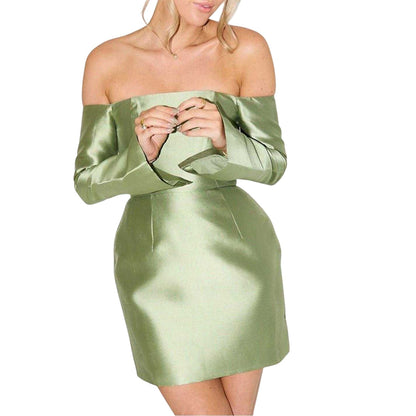 Green - Side - Odd Muse Womens-Ladies Om The Ultimate Mini Dress