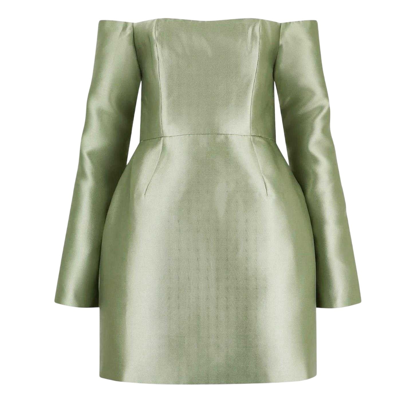 Green - Front - Odd Muse Womens-Ladies Om The Ultimate Mini Dress