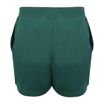 Green - Back - Slazenger Womens-Ladies Elasticated Waist Tennis Shorts