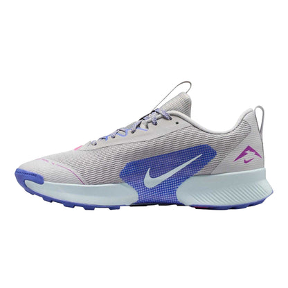 Grey-Blue - Side - Nike Womens-Ladies Juniper Trail 3 Running Trainers