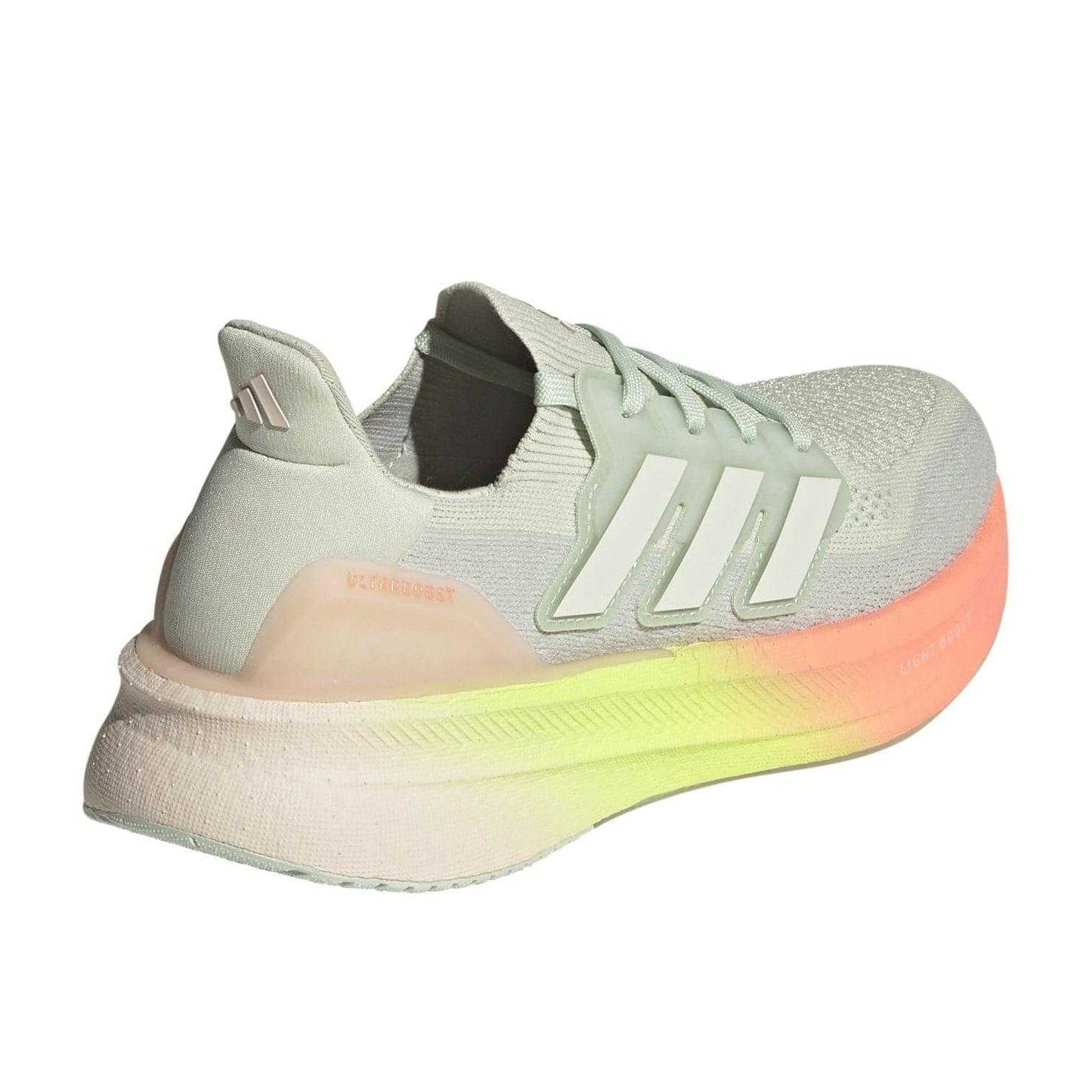 Linen Green - Back - Adidas Womens-Ladies Ultraboost 5 Road Gradient Trainers