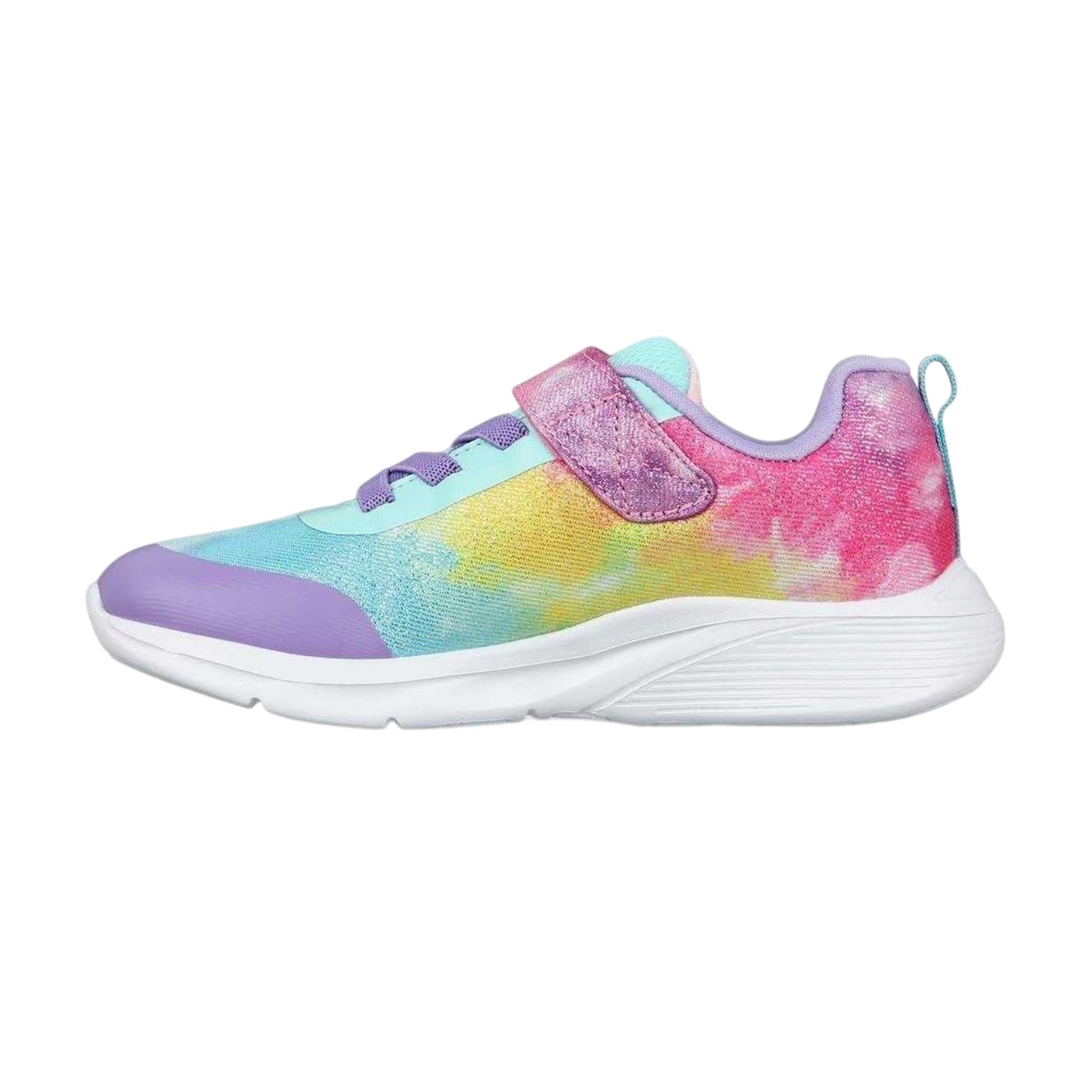 Multicoloured - Side - Slazenger Childrens-Kids Ripple Tie Dye Trainers