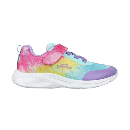 Multicoloured - Lifestyle - Slazenger Childrens-Kids Ripple Tie Dye Trainers