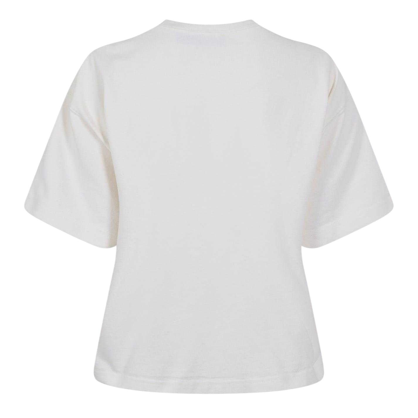 White - Back - Ralph Lauren Womens-Ladies Polo Flag Regular T-Shirt