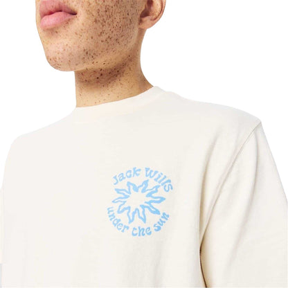 Bone - Side - Jack Wills Mens Sun Regular T-Shirt