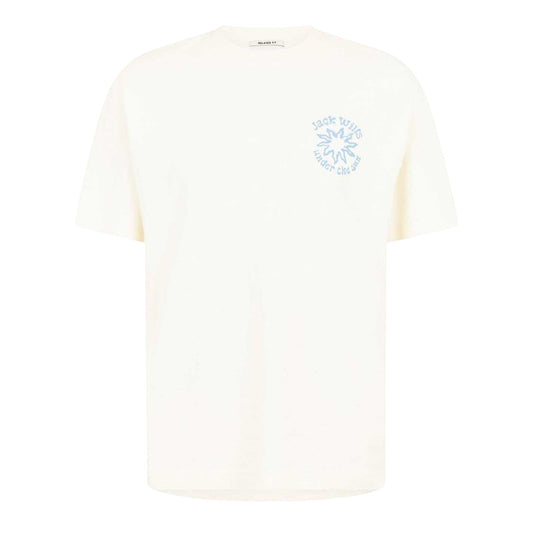 Bone - Front - Jack Wills Mens Sun Regular T-Shirt