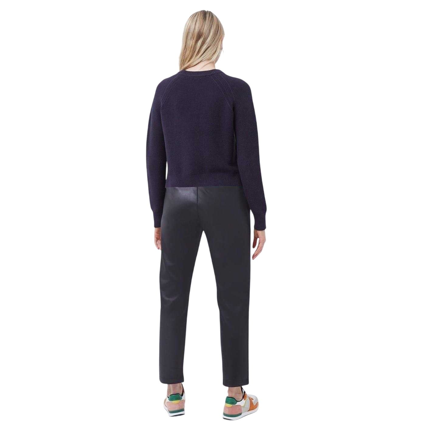 Blue - Side - French Connection Womens-Ladies Mozart Cotton Jumper