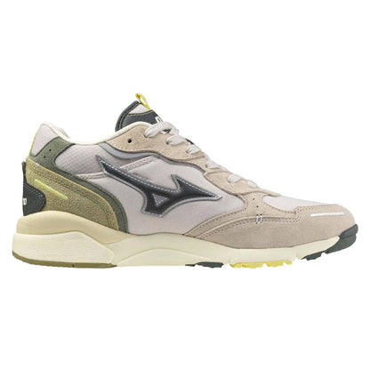 White - Front - Mizuno Mens Sky Medal Beta Suede Trainers