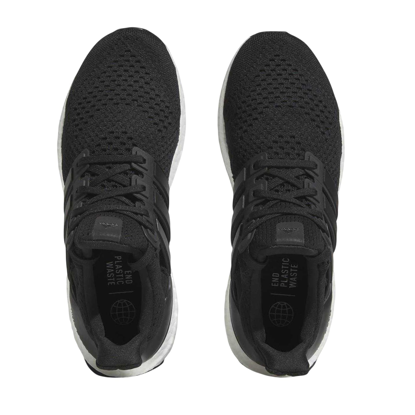 Core Black - Side - Adidas Womens-Ladies Ultraboost 1.0 3 Stripes Running Shoes