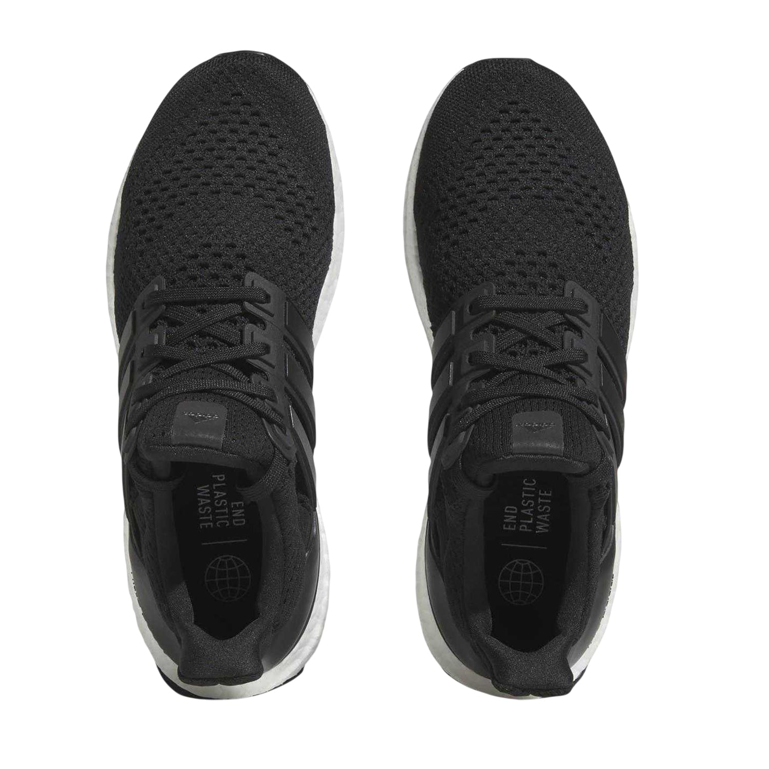 Core Black - Side - Adidas Womens-Ladies Ultraboost 1.0 3 Stripes Running Shoes