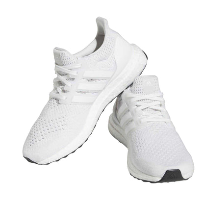 White - Lifestyle - Adidas Womens-Ladies Ultraboost 1.0 3 Stripes Running Shoes