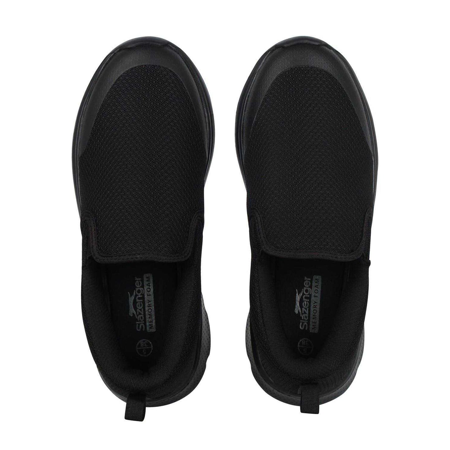 Black - Side - Slazenger Womens-Ladies Leisure Shoes
