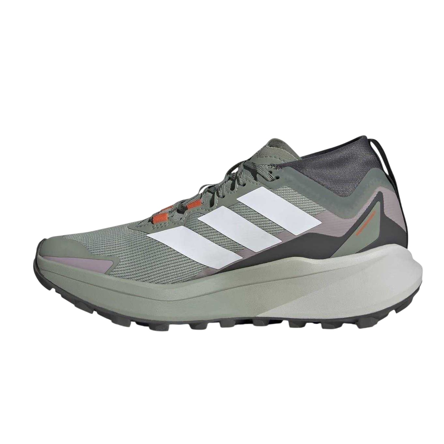 Silver Green - Side - Adidas Womens-Ladies Terrex Agravic Shoes