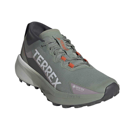 Silver Green - Front - Adidas Womens-Ladies Terrex Agravic Shoes