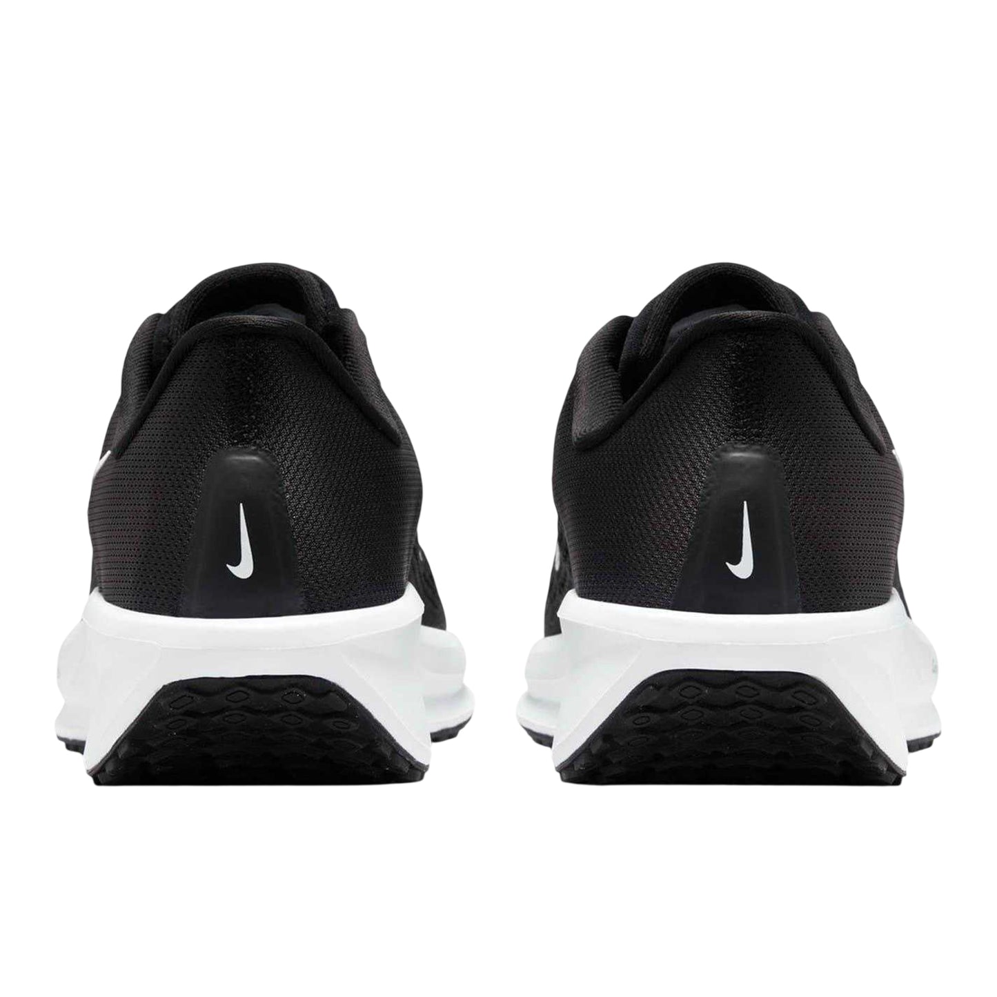 Black-White - Back - Nike Womens-Ladies Quest 6 Running Shoes