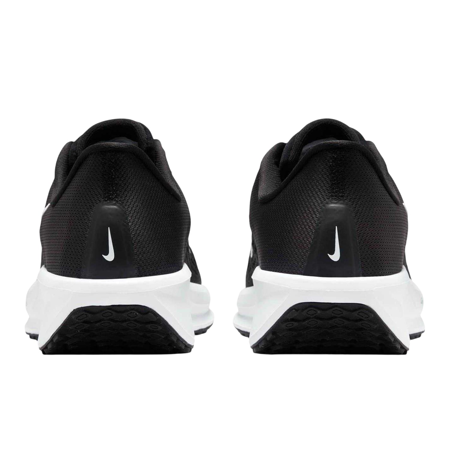 Black-White - Back - Nike Womens-Ladies Quest 6 Running Shoes