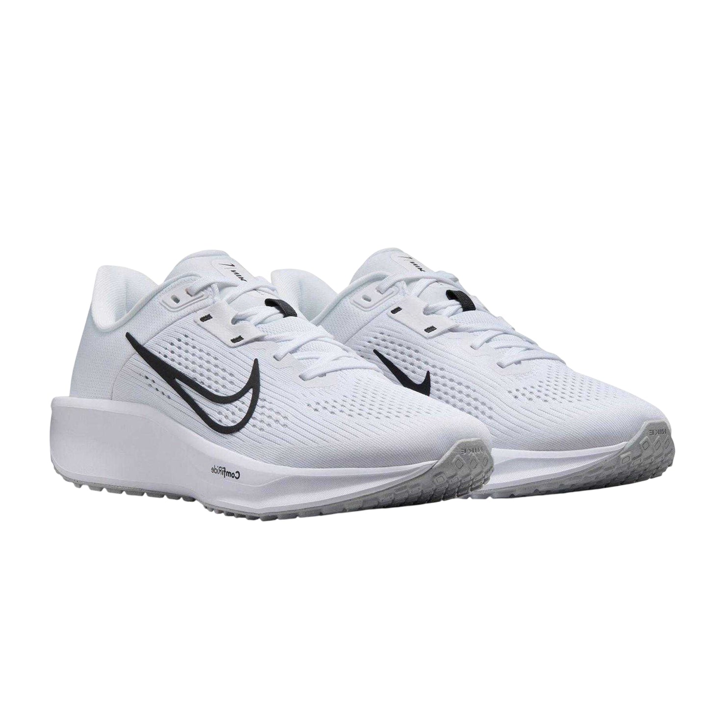 White-Black - Front - Nike Womens-Ladies Quest 6 Running Shoes