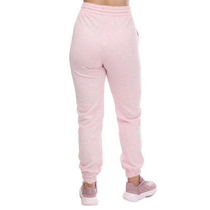 Pink - Back - Adidas Womens-Ladies Sportswear Studio Lounge Summer Jogging Bottoms