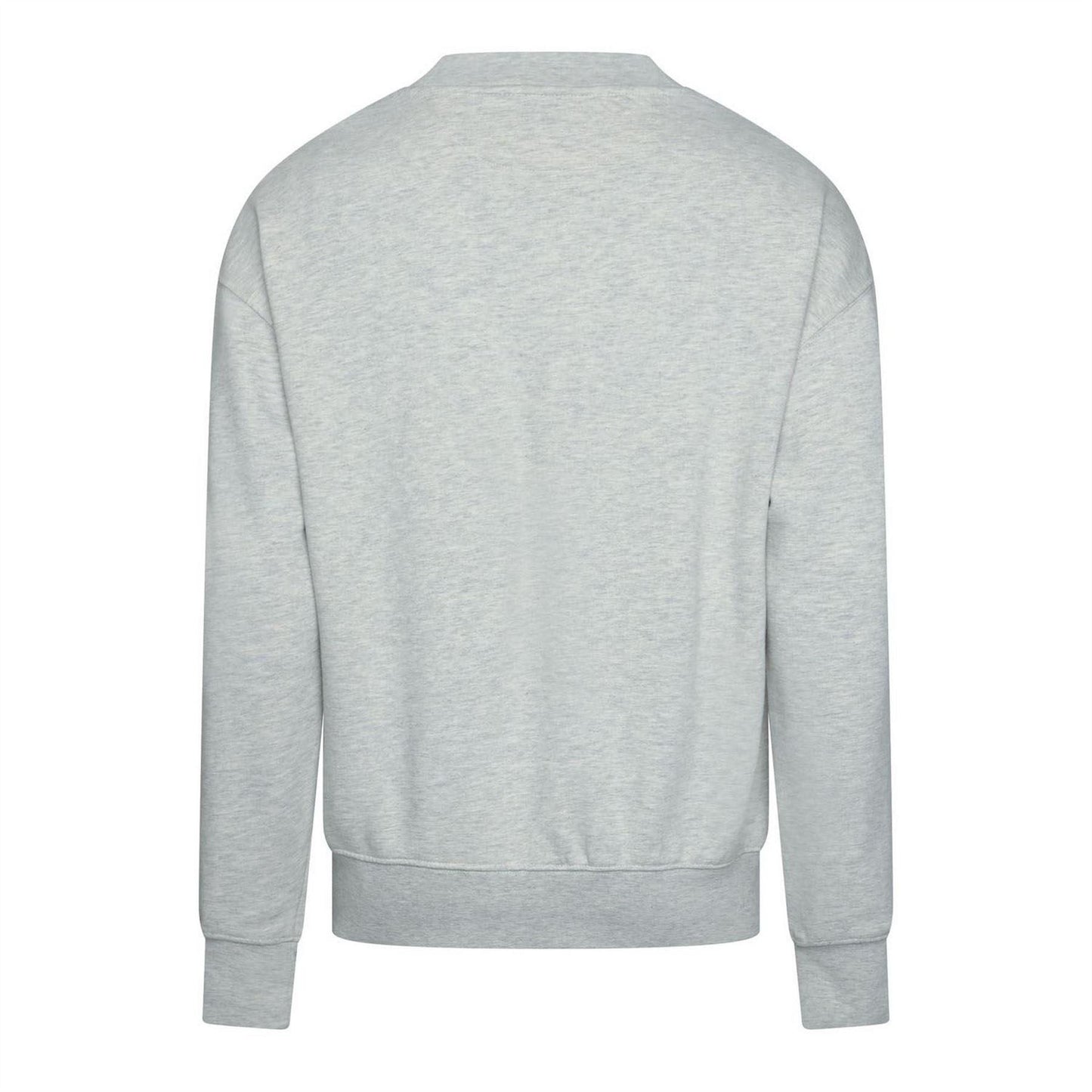 Grey - Back - Replay Mens Cotton Relaxed Fit Sweatshirt