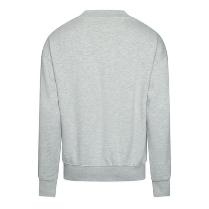 Grey - Back - Replay Mens Cotton Relaxed Fit Sweatshirt