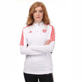 White - Side - Adidas Womens-Ladies 2022-23 FC Bayern Munich Training Top
