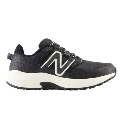 Black-White - Side - New Balance Womens-Ladies 410v8 Running Trainers
