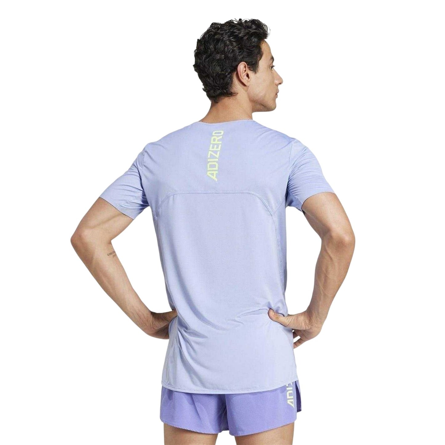 Blue - Back - Adidas Womens-Ladies Adizero Performance T-Shirt