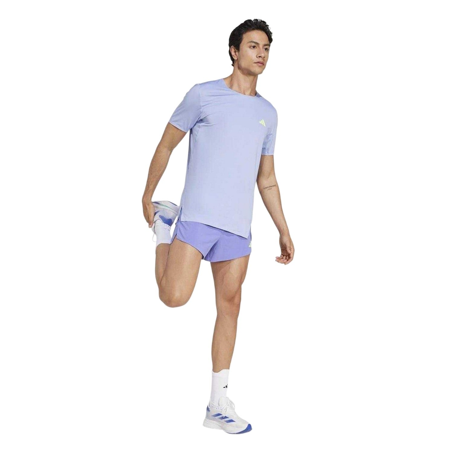 Blue - Lifestyle - Adidas Womens-Ladies Adizero Performance T-Shirt
